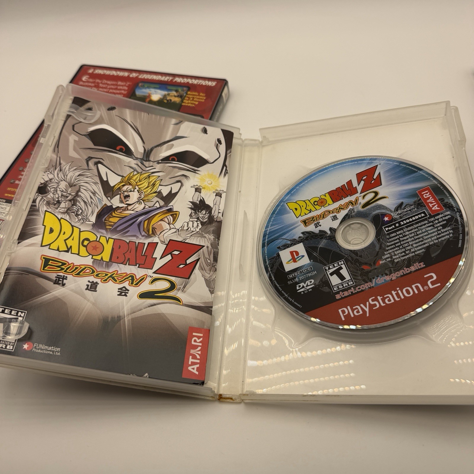 Dragon Ball Z Budokai 1 2 & Tenkaichi PS2 Lot Budokai 2 CIB