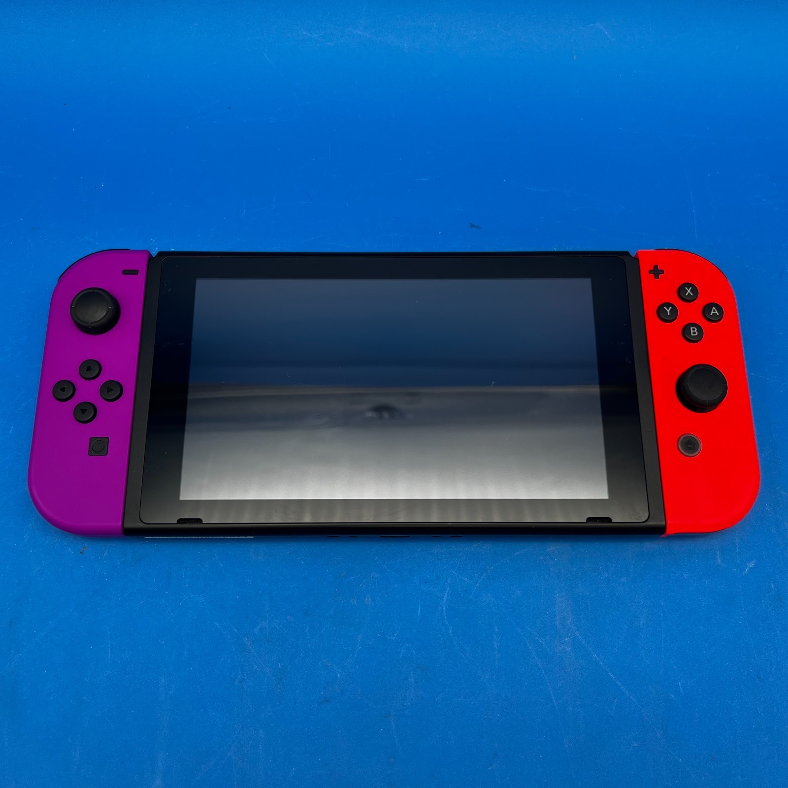 Nintendo HAC-001 32GB Switch Console – Black (Red/Purple Joy-Cons) w/ Accs