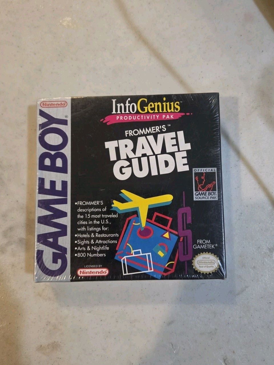 InfoGenius Productivity Pak: Frommer’s Travel Guide (Nintendo Game Boy)