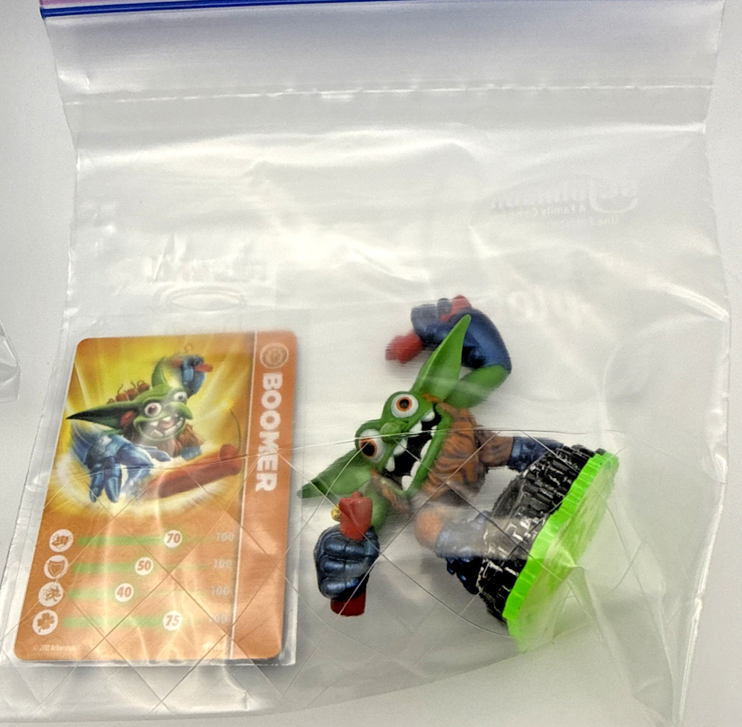 Skylanders Spyro’s Adventure BOOMER🧨 2011 Card Sticker Code Series 1 Complete