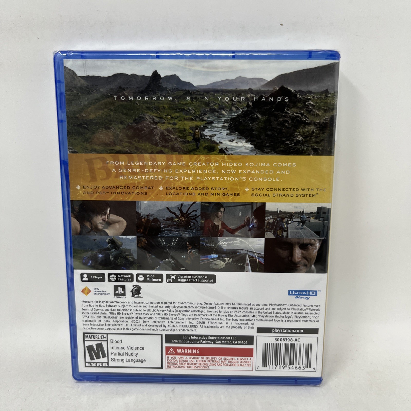 Death Stranding 1 Director’s Cut – Sony PlayStation 5 PS5 New Factory Sealed