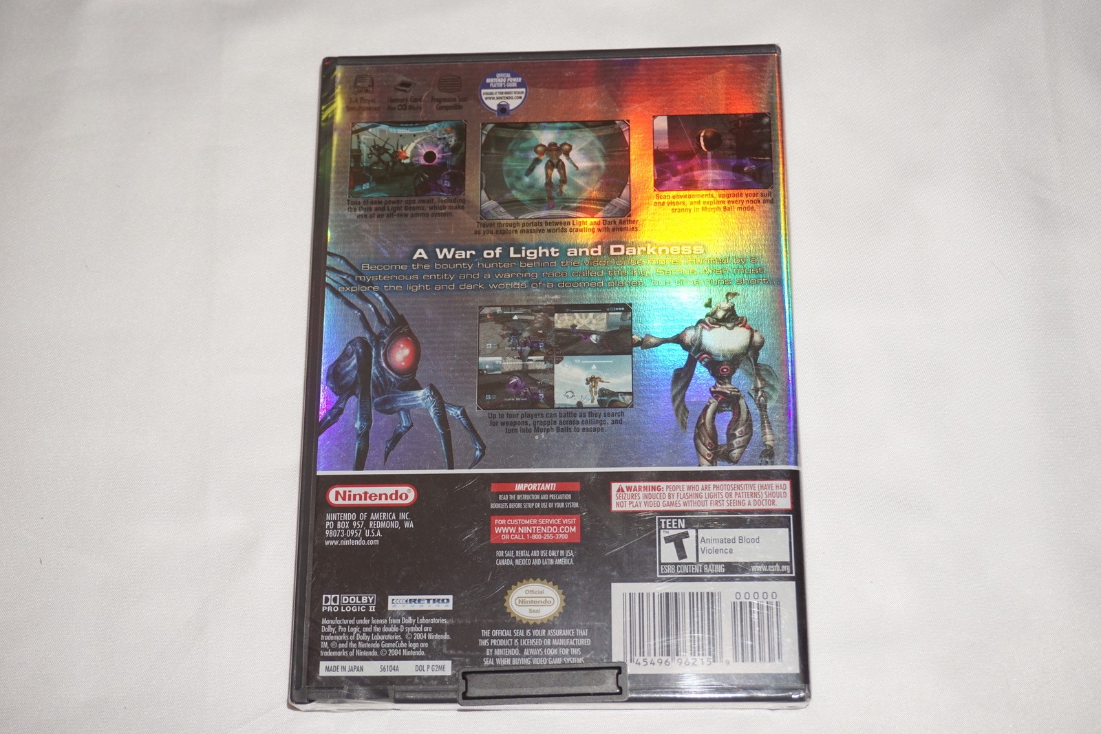 Metroid Prime 2 Echoes (Nintendo Gamecube) NEW Sealed