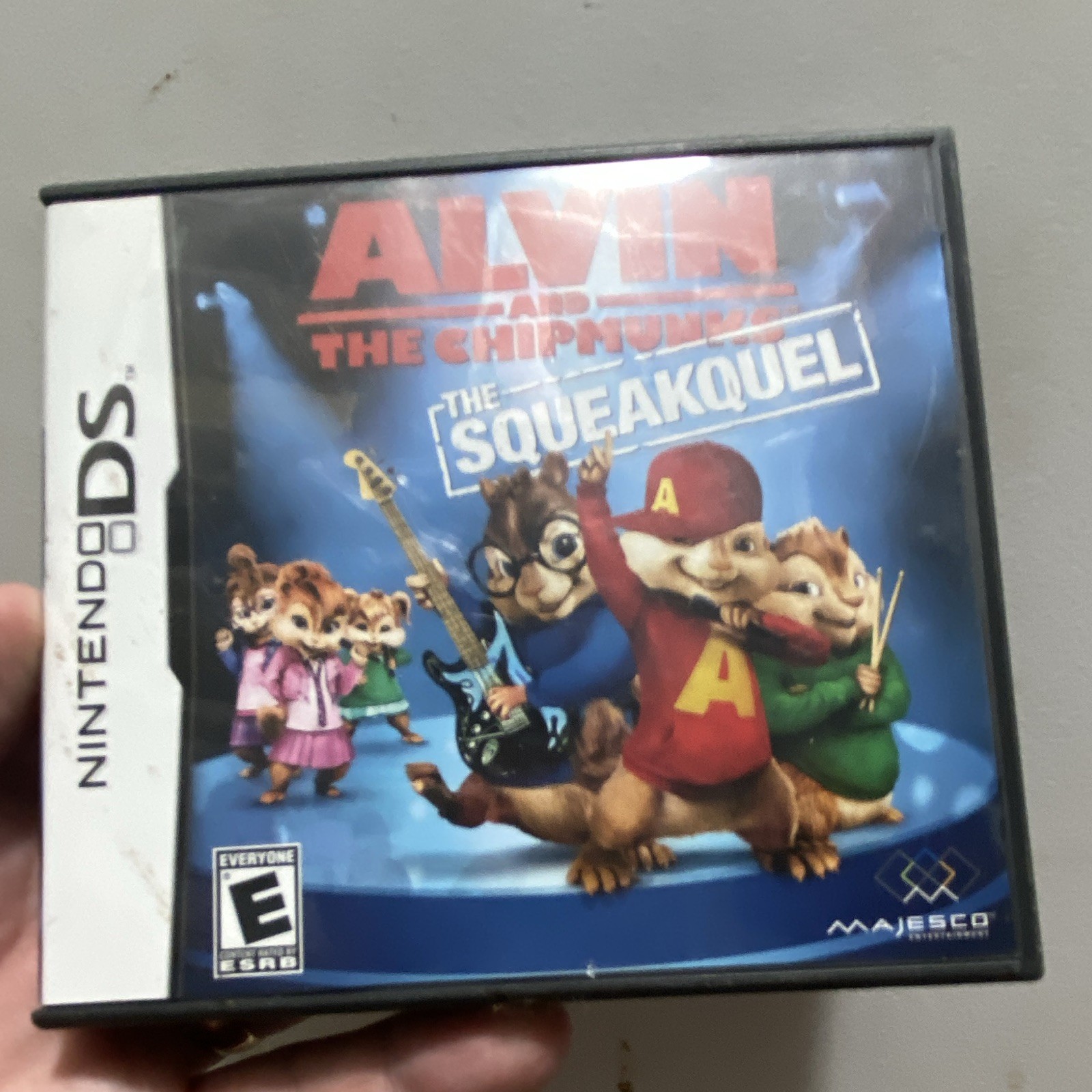 Nintendo DS Alvin and the Chipmunks: The Squeakquel E Majesco Manual Included