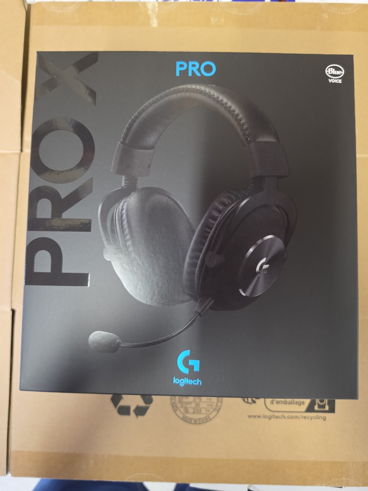 G PRO X Gaming Headset (2nd Generation) with Blue Voice, DTS Headphones