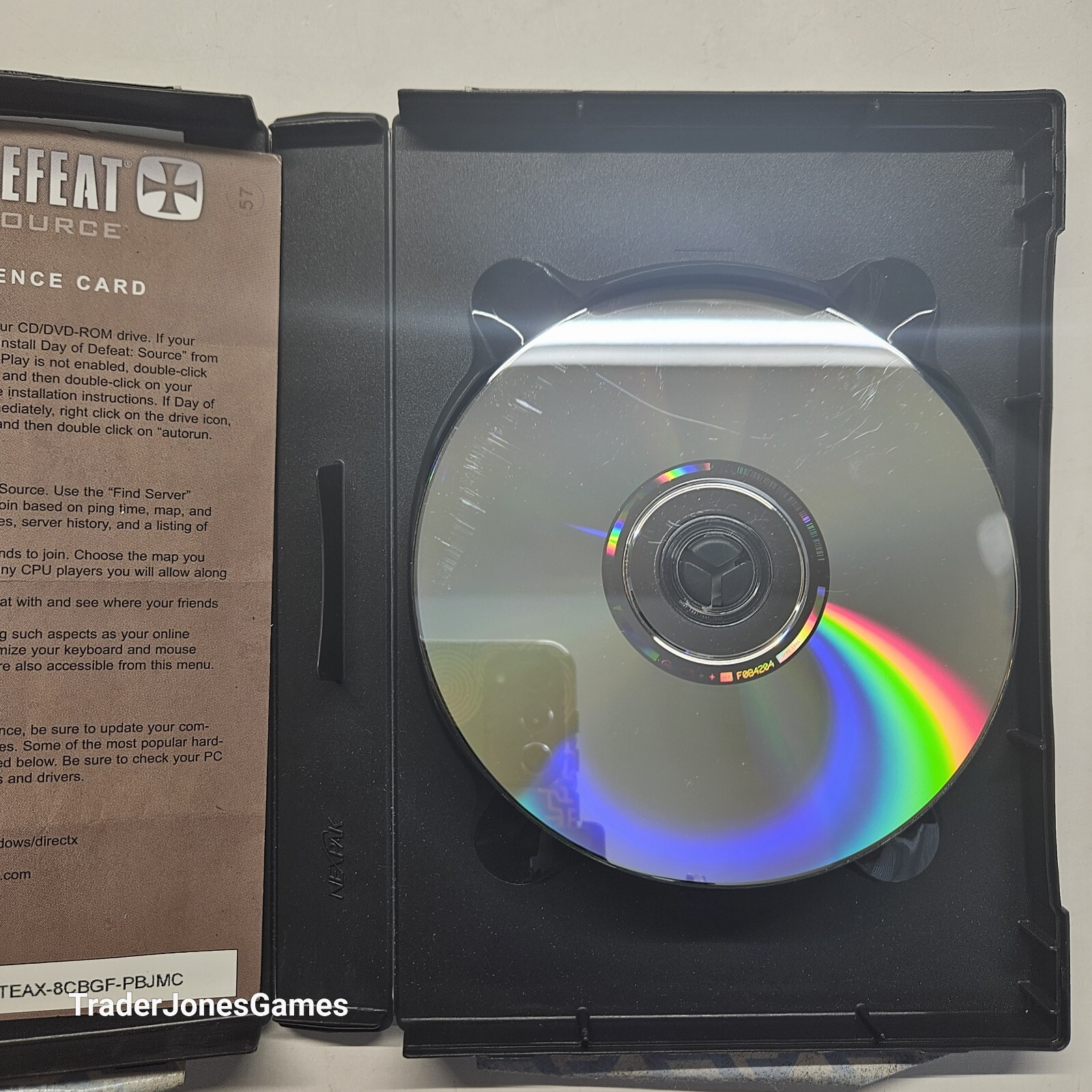 Day of Defeat: Source WWII Video Game (PC, 2006 Valve)