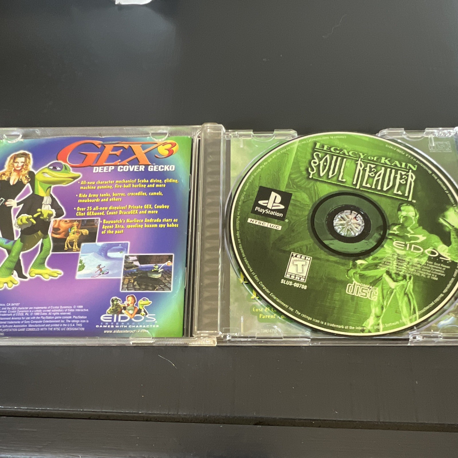 Eidos Legacy of Kain: Soul Reaver Sony PlayStation PS1-CIB-UNTESTED