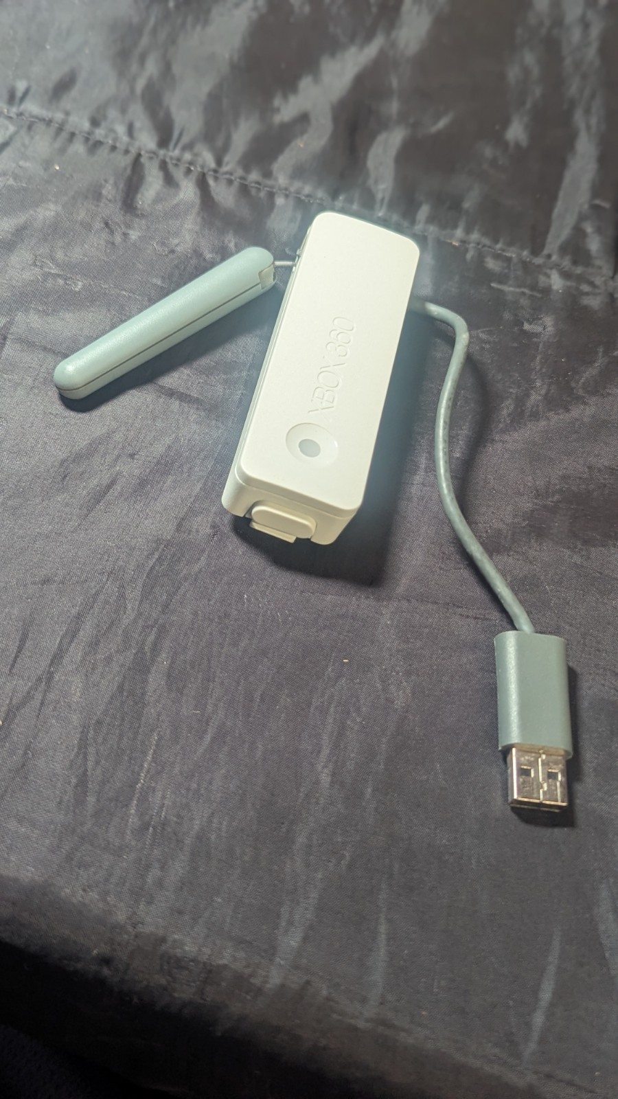 Official Microsoft Xbox 360 Wireless Network USB Internet Wi-Fi Adapter Untested