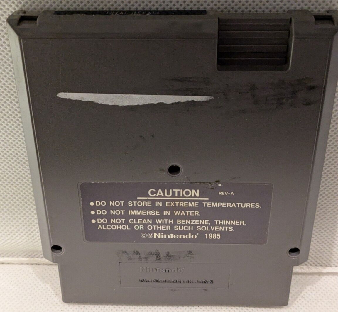 Total Recall (Nintendo Entertainment System, 1990)