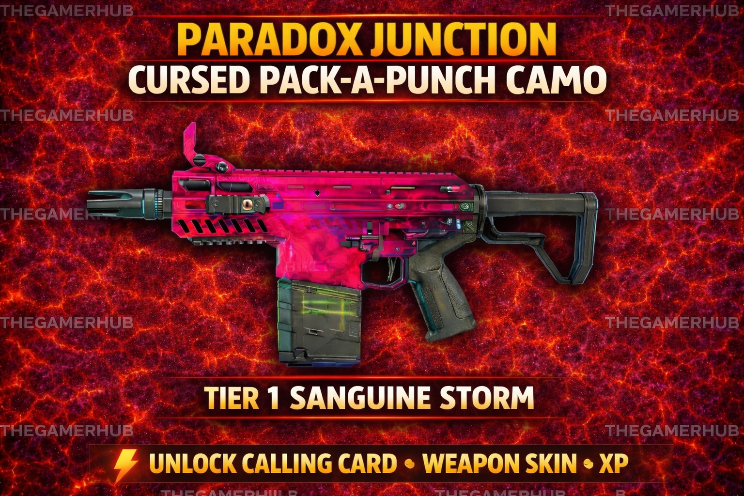 Paradox Junction Tier 1 Cursed Pack a Punch Camos FAST Black Ops 7 BO7 Zombies