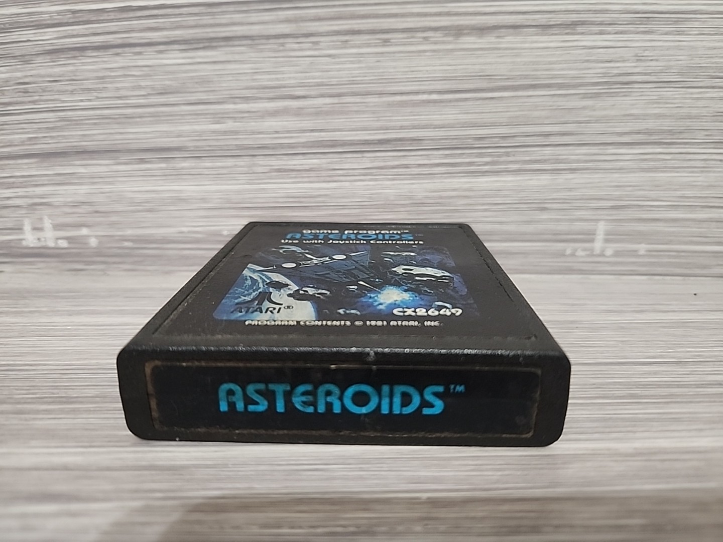 Asteroids (Atari 2600, 1981) CX2649 Retro Video Game