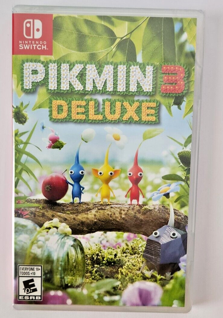 Pikmin 1+2 & Pikmin 3 Deluxe & Pikmin 4 – Nintendo Switch Brand New Game Bundle