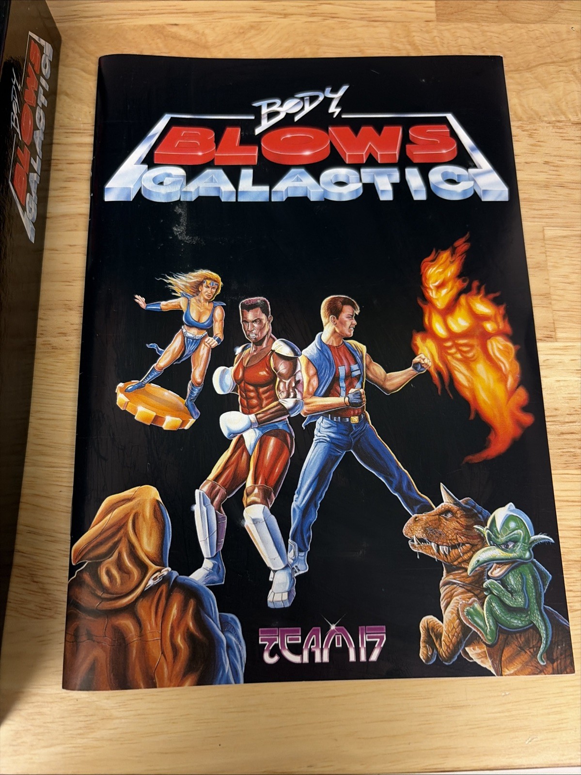 COMMODORE AMIGA A1200 A4000 BODY BLOWS GALACTIC FLOPPY DISK VIDEO GAME BIG BOX