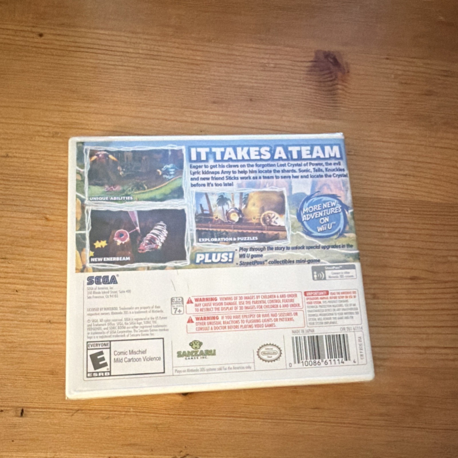 SEGA Sonic Boom: Shattered Crystal for Nintendo 3DS