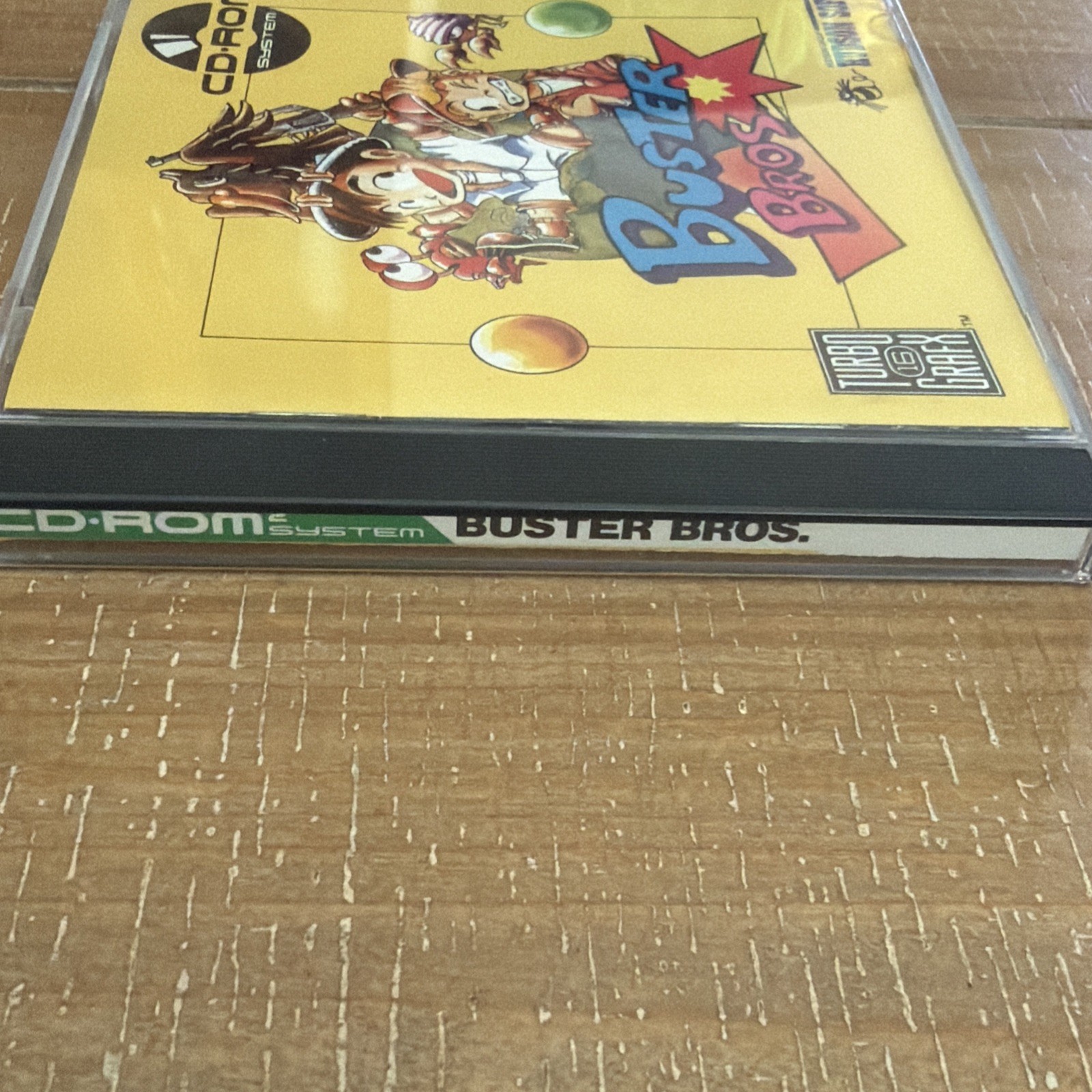 Buster Bros TurboGrafx CD Complete In Case CIC