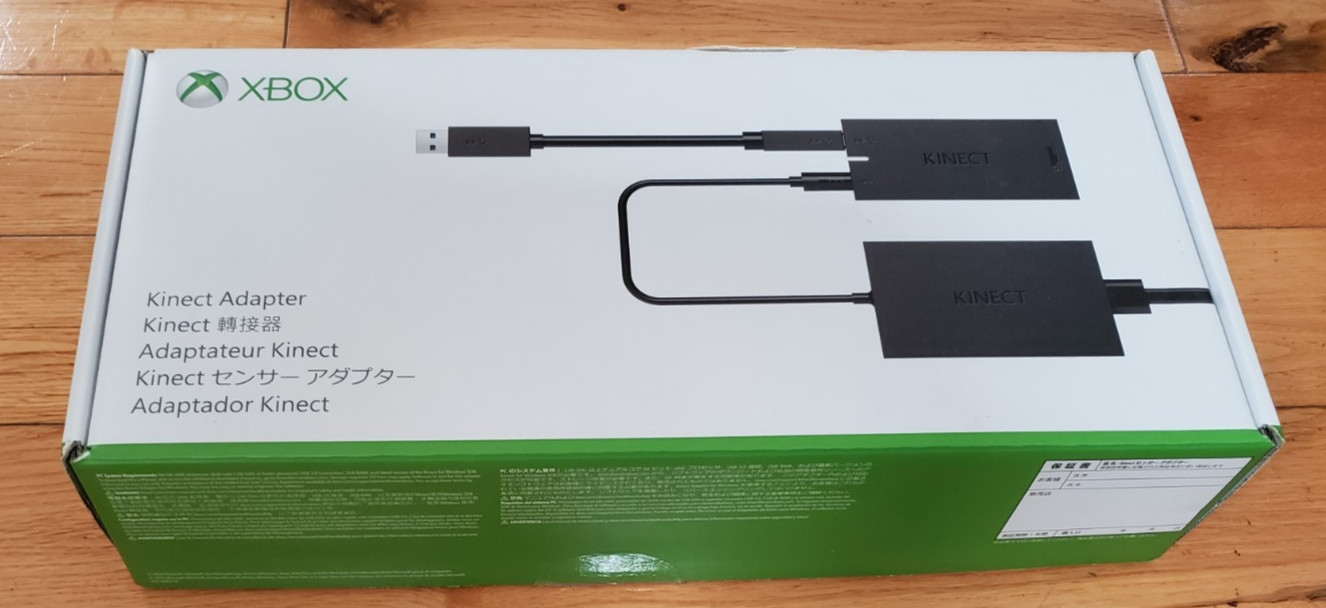 Microsoft Xbox One Kinect w/ Adapter 1637 for Xbox One S & PC Windows IOB TESTED