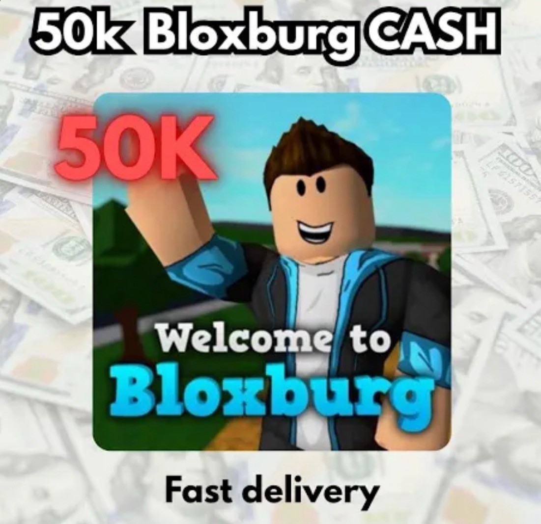 Bloxburg | 50,000 Cash (50k)💰Quick delivery, low price‼️