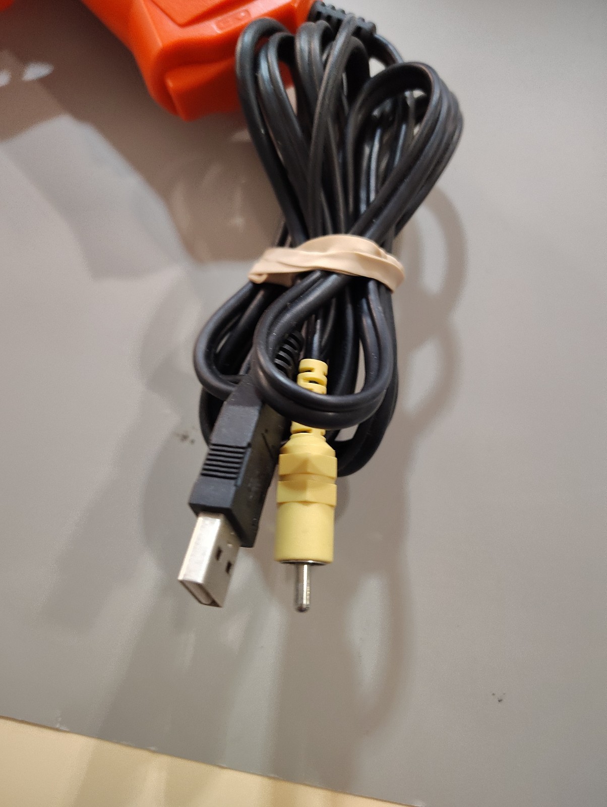 Namco GunCon Light Gun Playstation 2 (PS2) , 2nd Gun A/V adapter cable Untested