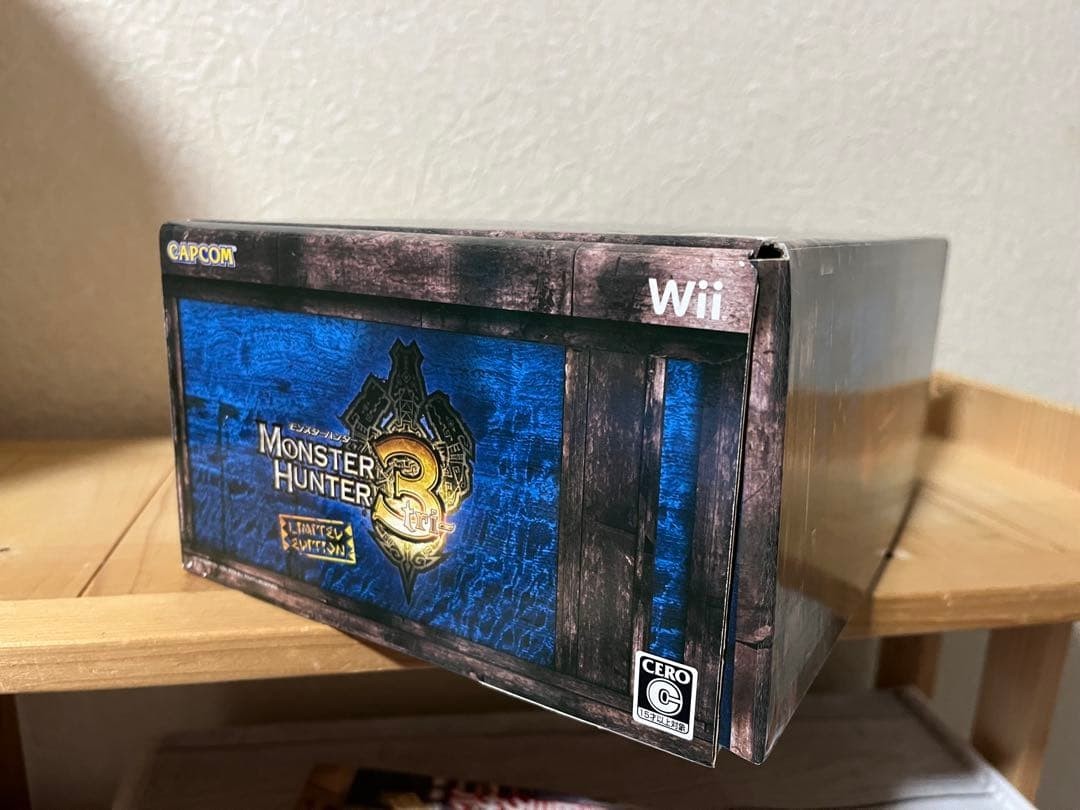Monster Hunter 3 Tri Limited Special Bundle Wii Console Box Japan Import Used