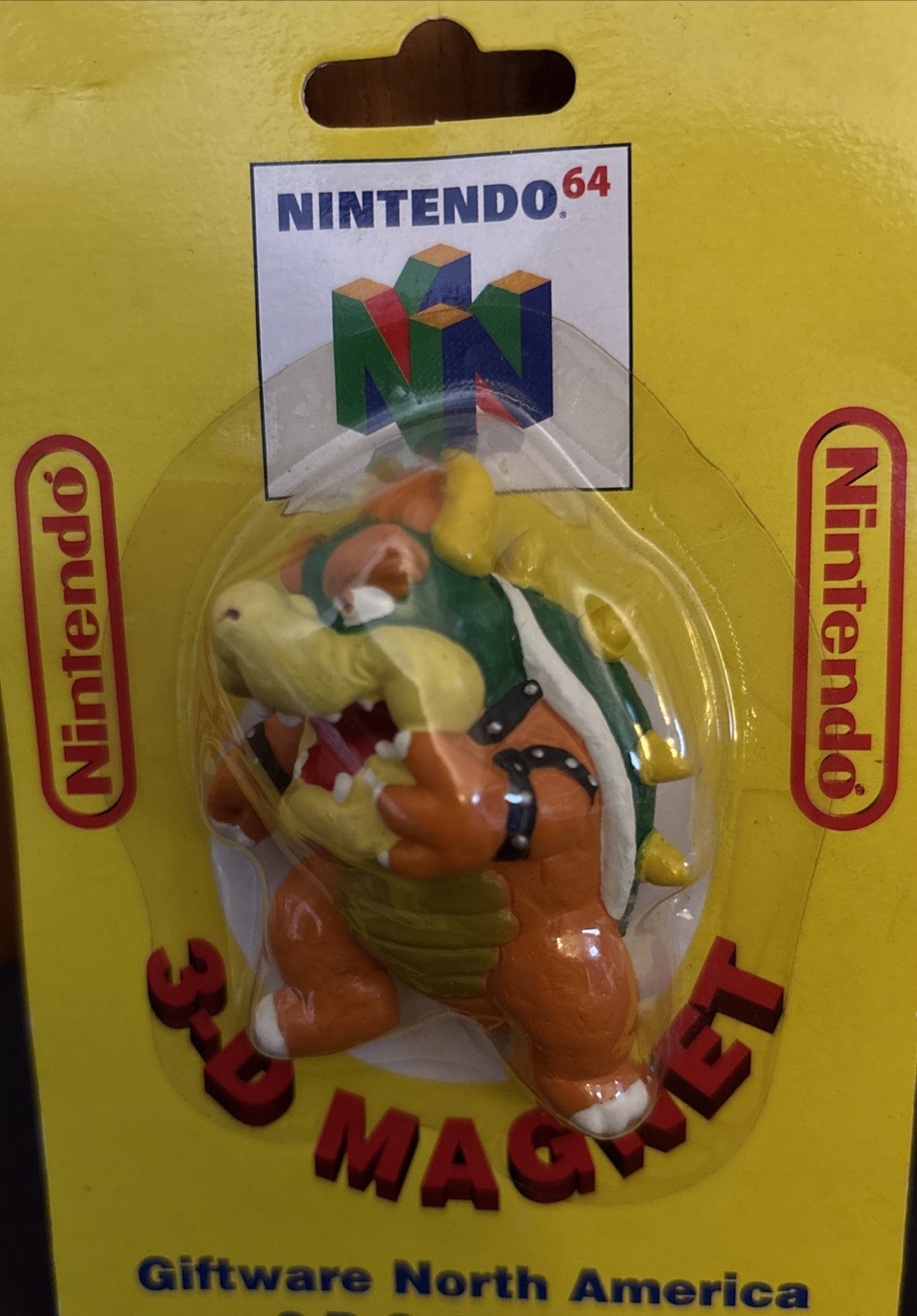 Nintendo 64 – 3-D Magent Bowser – Super Mario 64 -Nintendo – 1997
