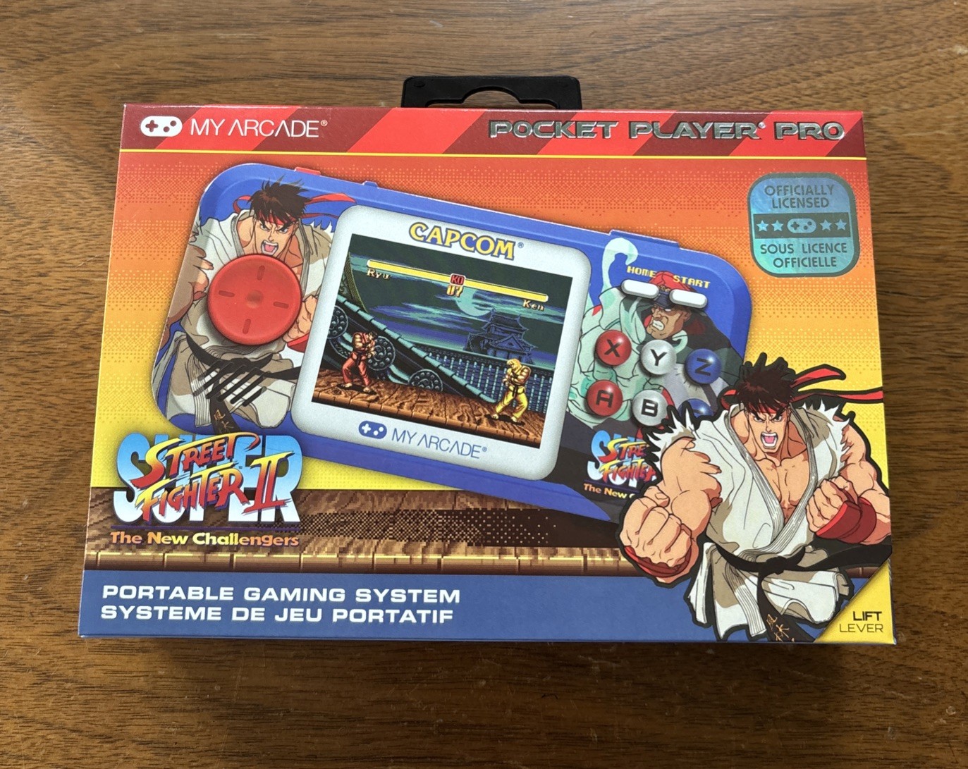 My Arcade Street Fighter II Pocket Player Pro: Portable Game System