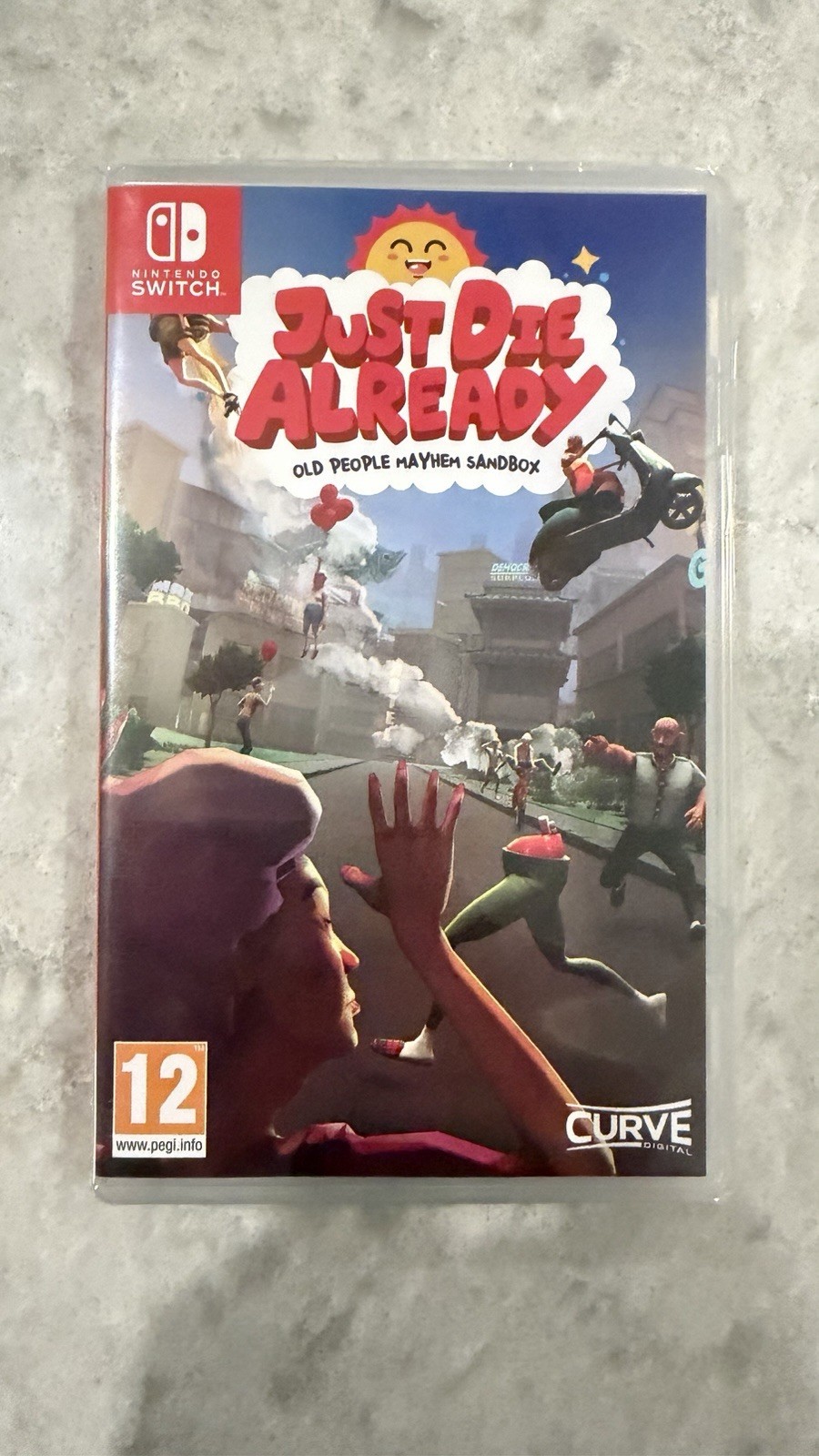 NEW & SEALED Just Die Already Nintendo Switch PEGI 12 PAL Online