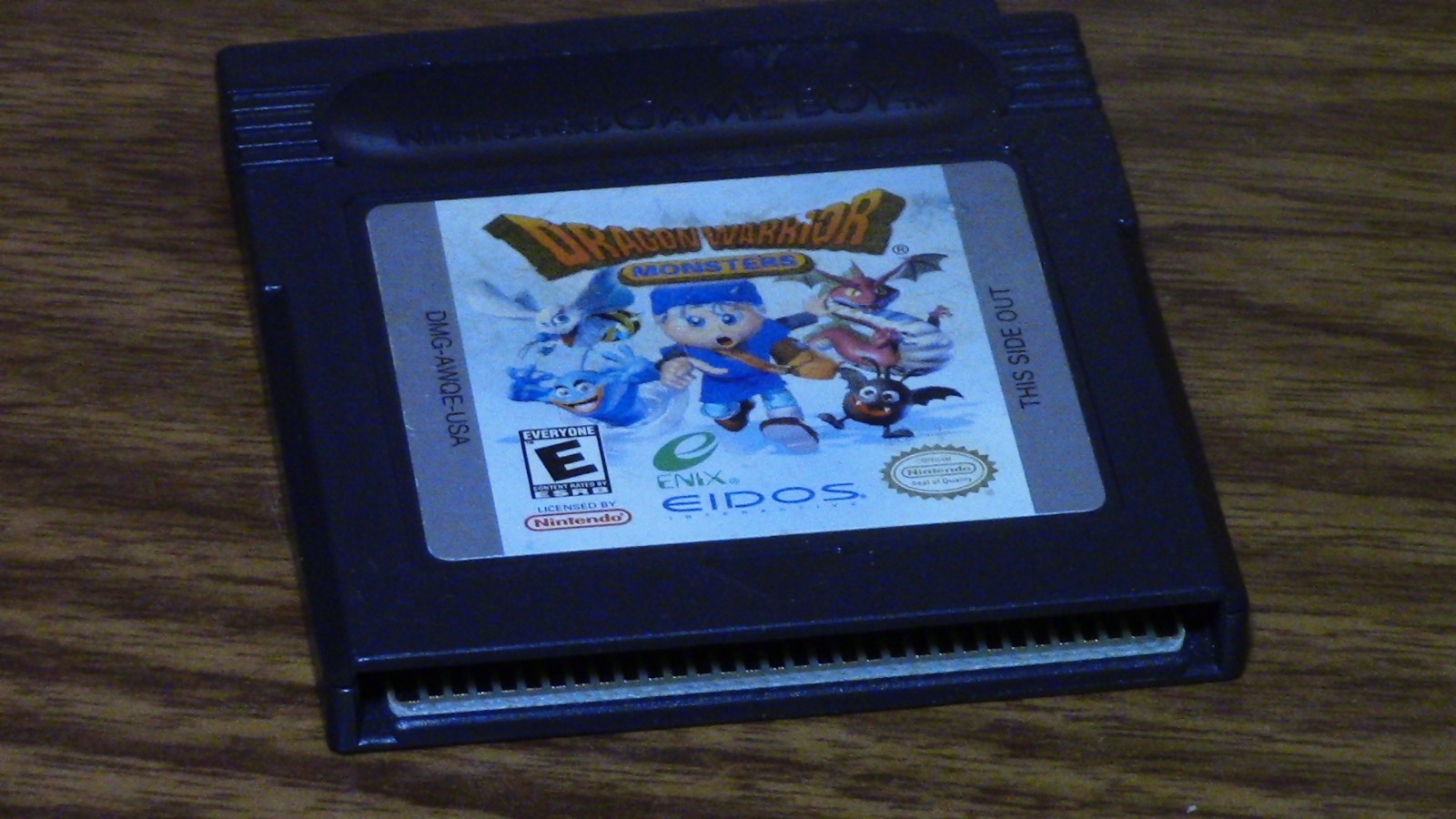 Nintendo Game Boy Color Dragon Warrior Monsters Eidos Enix 2000 Japan