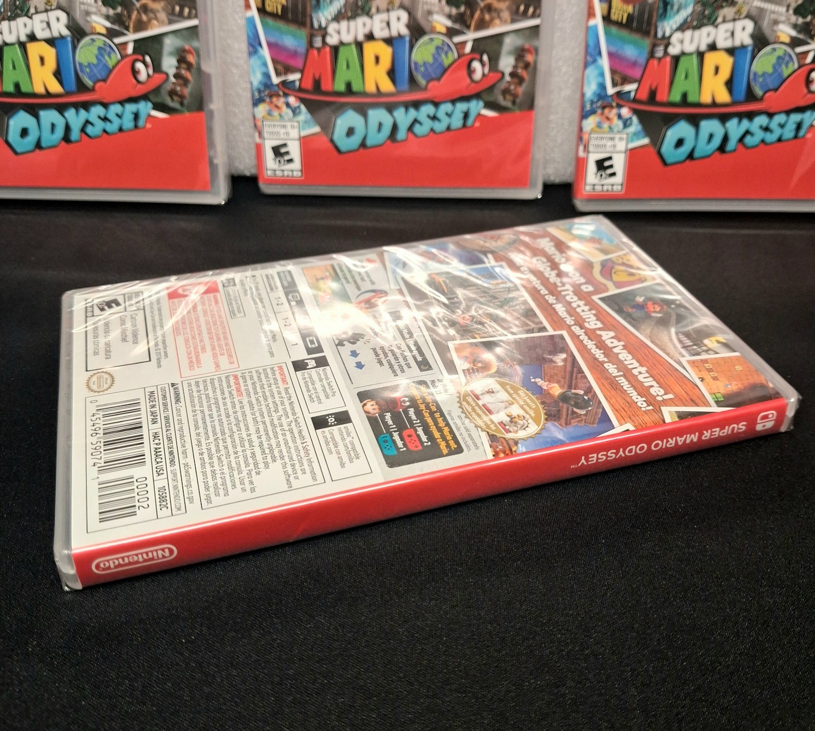 Super Mario Odyssey Nintendo Switch Physical Game NEW FACTORY SEALED Great Cond