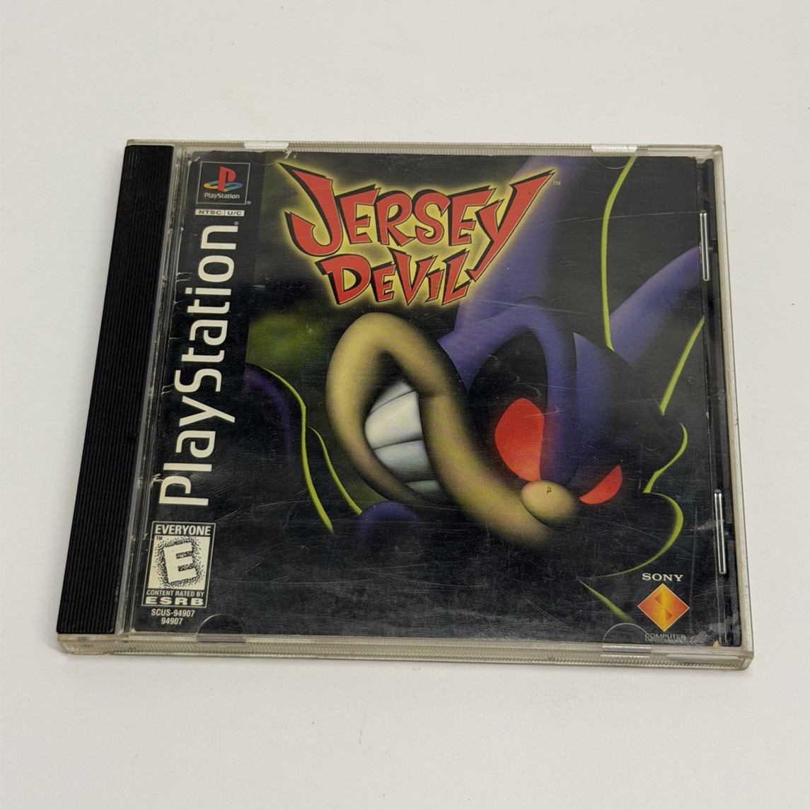 Sony Computer Entertainment Jersey Devil PS1 NTSC-U/C E-Everyone