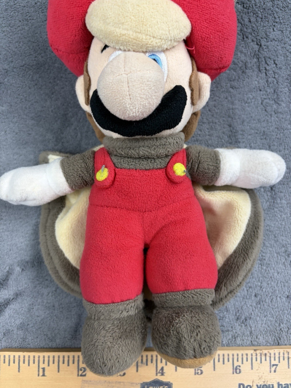 Nintendo Mario Tanooki Suit Plush Doll Super Mario 3D World 2013