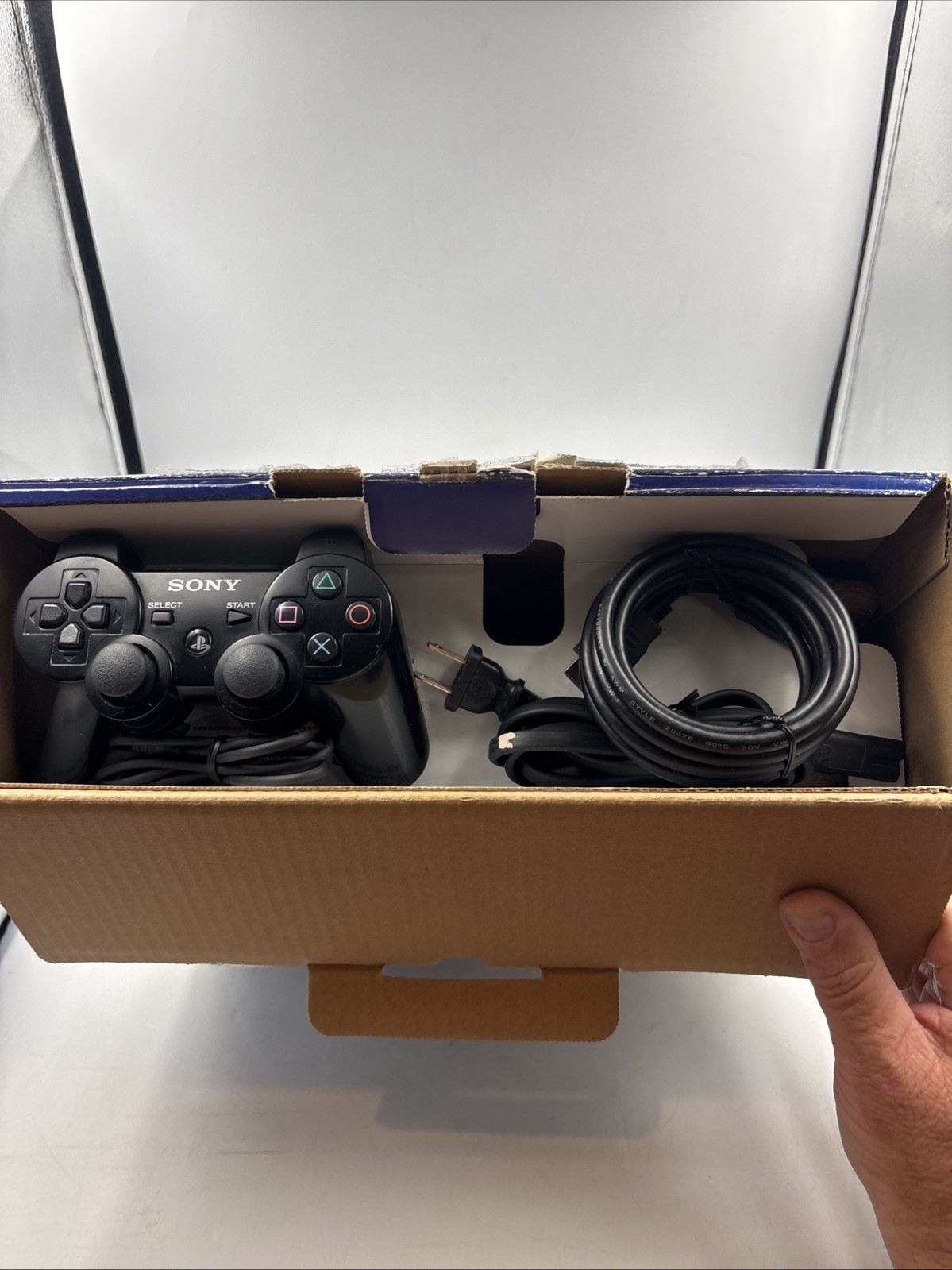 PlayStation PS3 CECH-4301C 500GB Bundle 9 Games, Controller, Cables, Box Tested