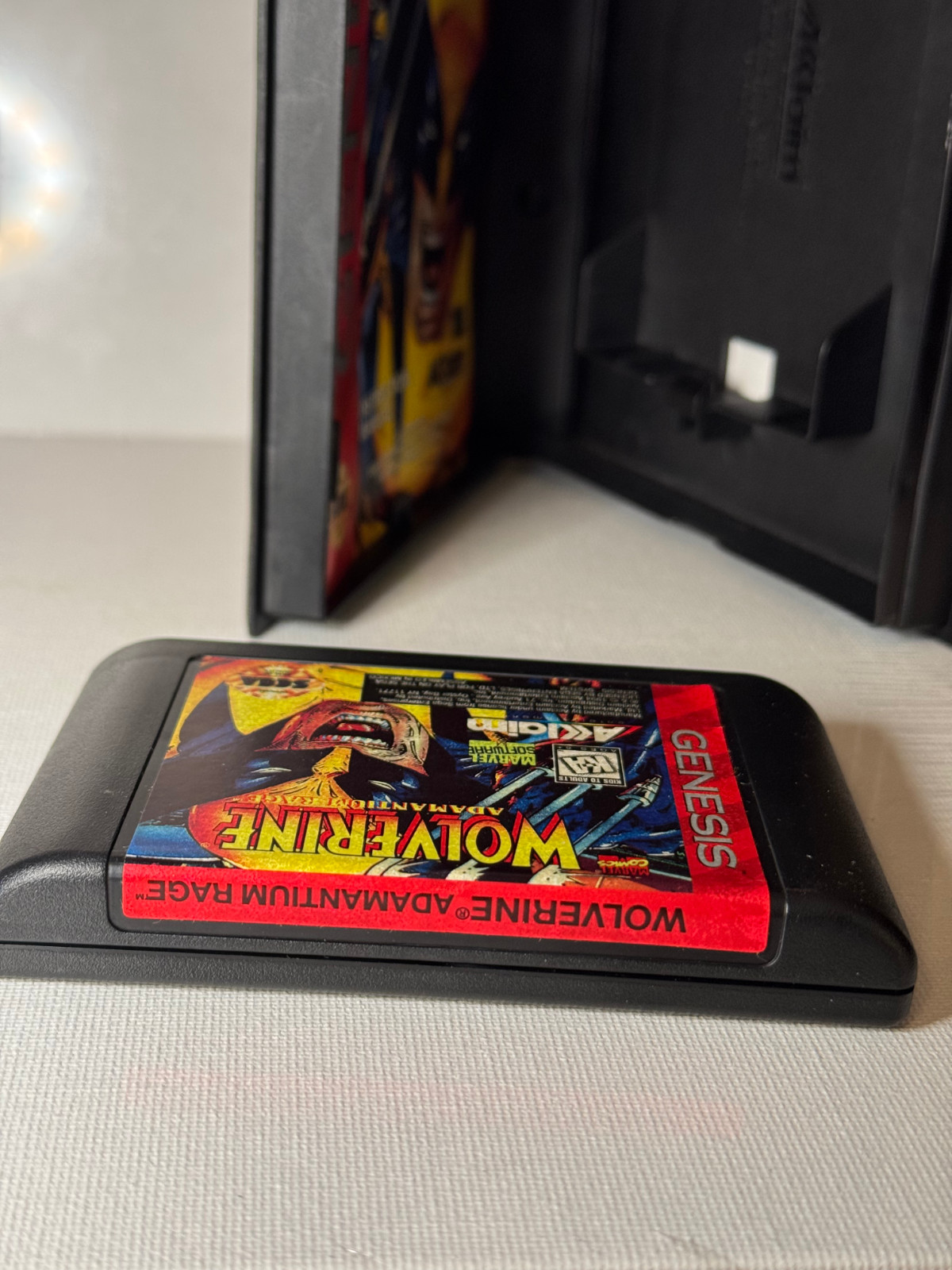 Wolverine: Adamantium Rage Sega Genesis 1994 CIB Cartridge Box Manual
