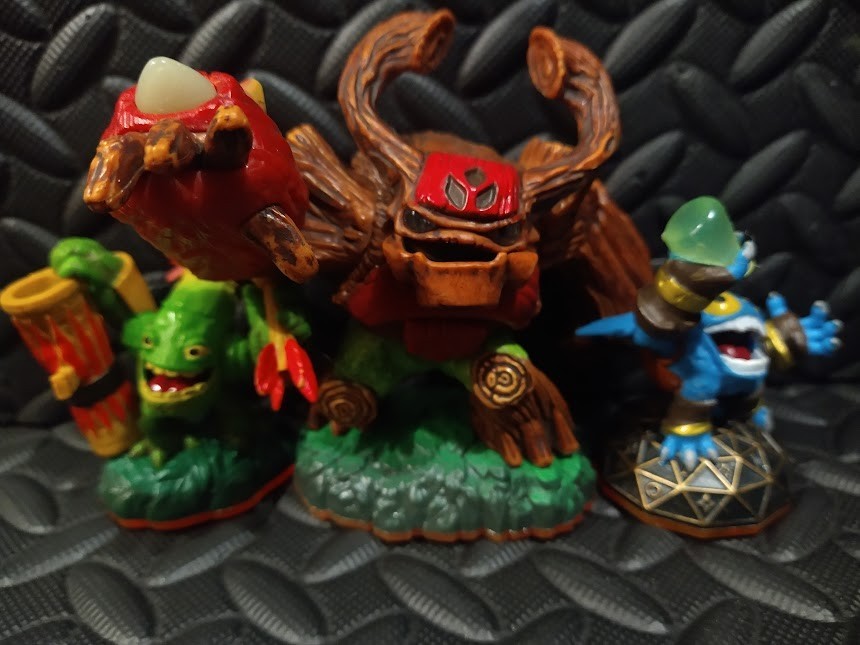 Activision Skylanders Giants: Tree Rex, Zook, and Pop Fizz