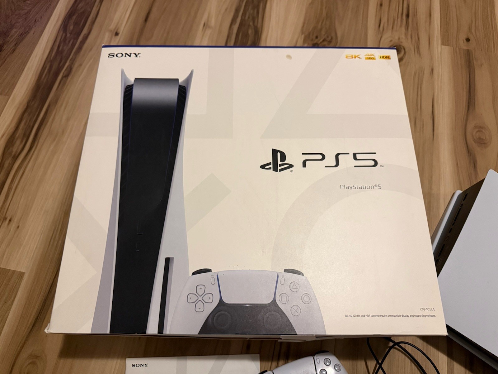 Sony Playstation PS5 Console Disc System Original Box Working 1 Controller Cords