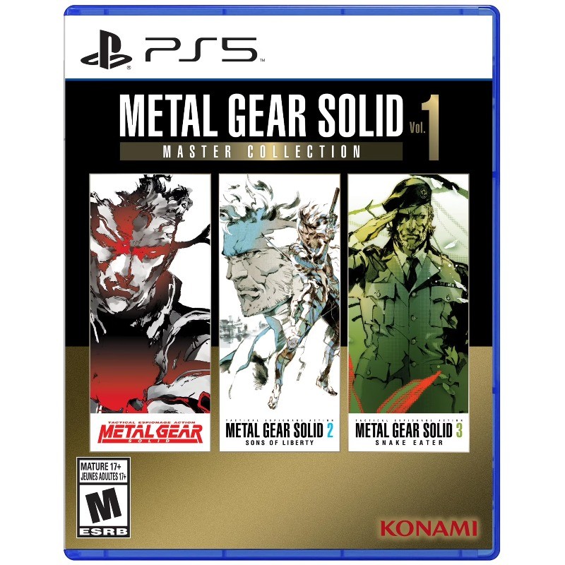 METAL GEAR SOLID: MASTER COLLECTION Vol.1 – PlayStation 5 ✅USA Stock