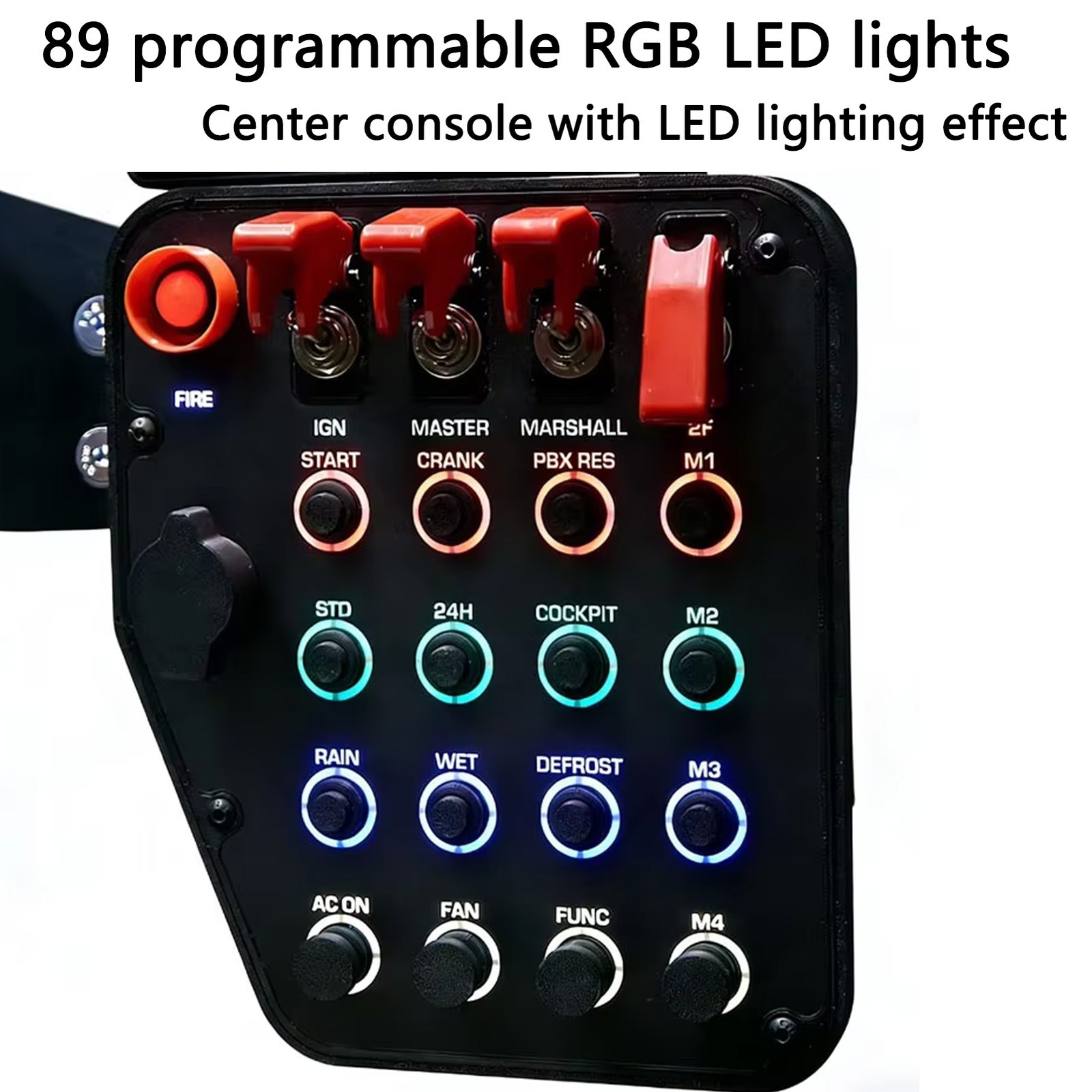 Center Button Control For Logitech G27/G29/G920/G923 RS50/G Pro Steering Wheel