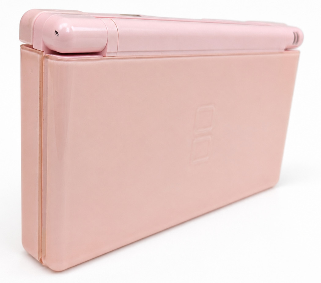Nintendo DS Lite Noble Pink Japan Tested Working w/ AC Adapter Stylus USG-001 B2