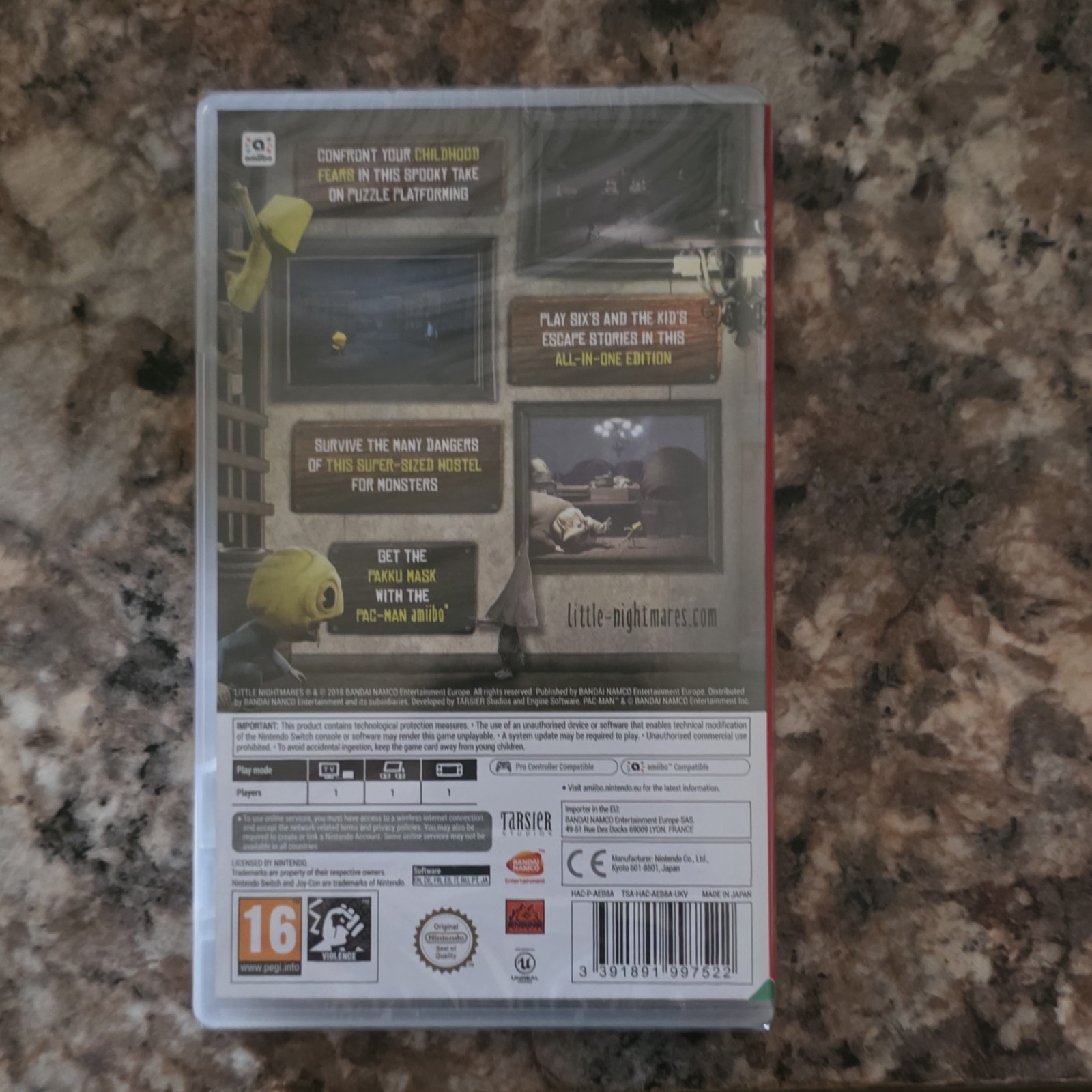 BANDAI NAMCO Little Nightmares Complete Edition Switch PEGI 16