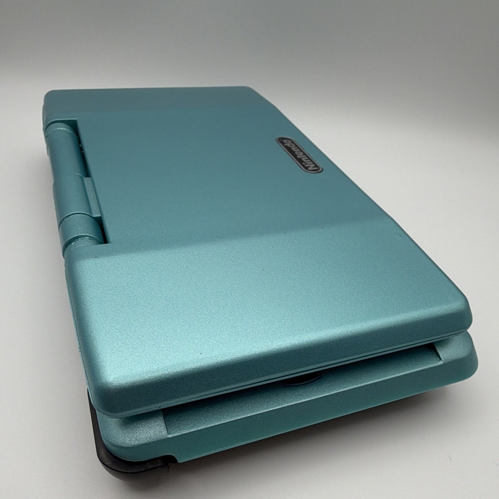 Nintendo DS Original Console Teal Blue Reshell Tested Working Stylus Included