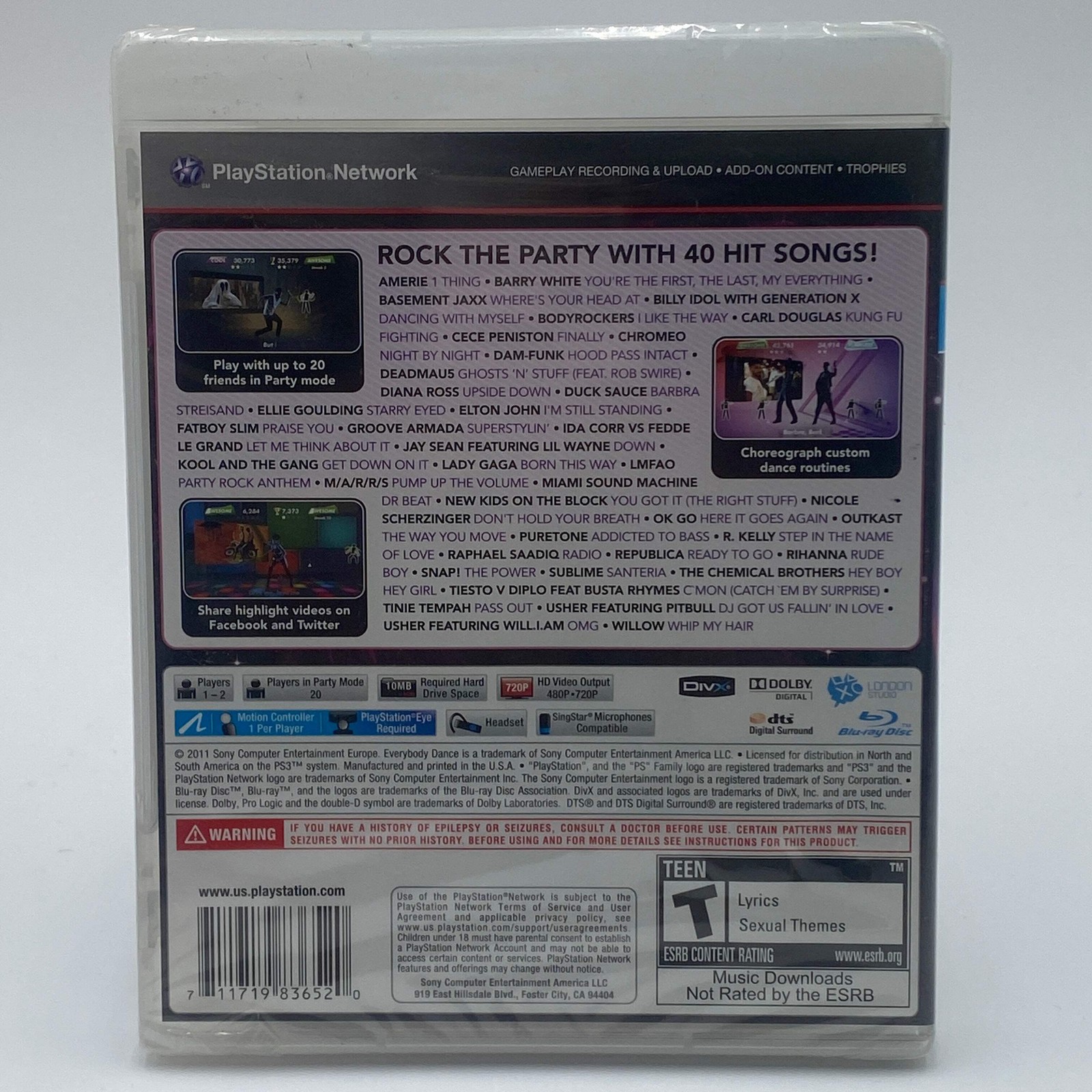 Playstation 3 Everybody Dance