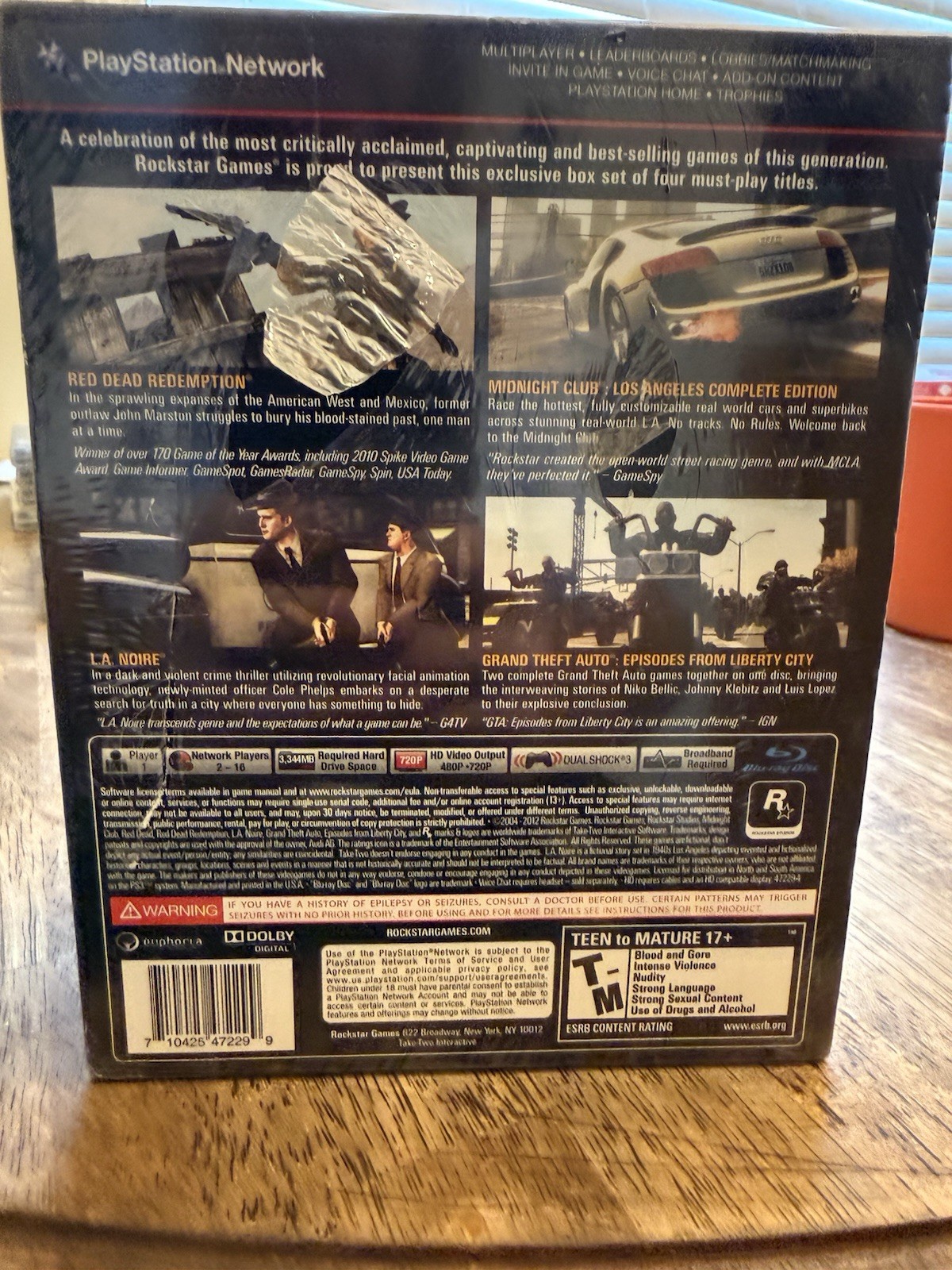 Rockstar Games Collection Edition 1 PS3