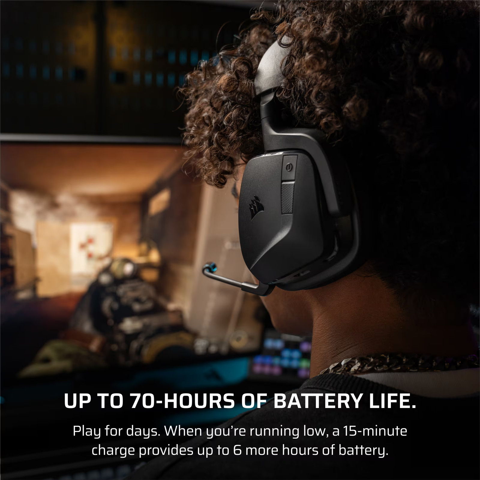CORSAIR – VOID v2 Wireless Gaming Headset for PC, PS5, PS4, Nintendo Switch, …