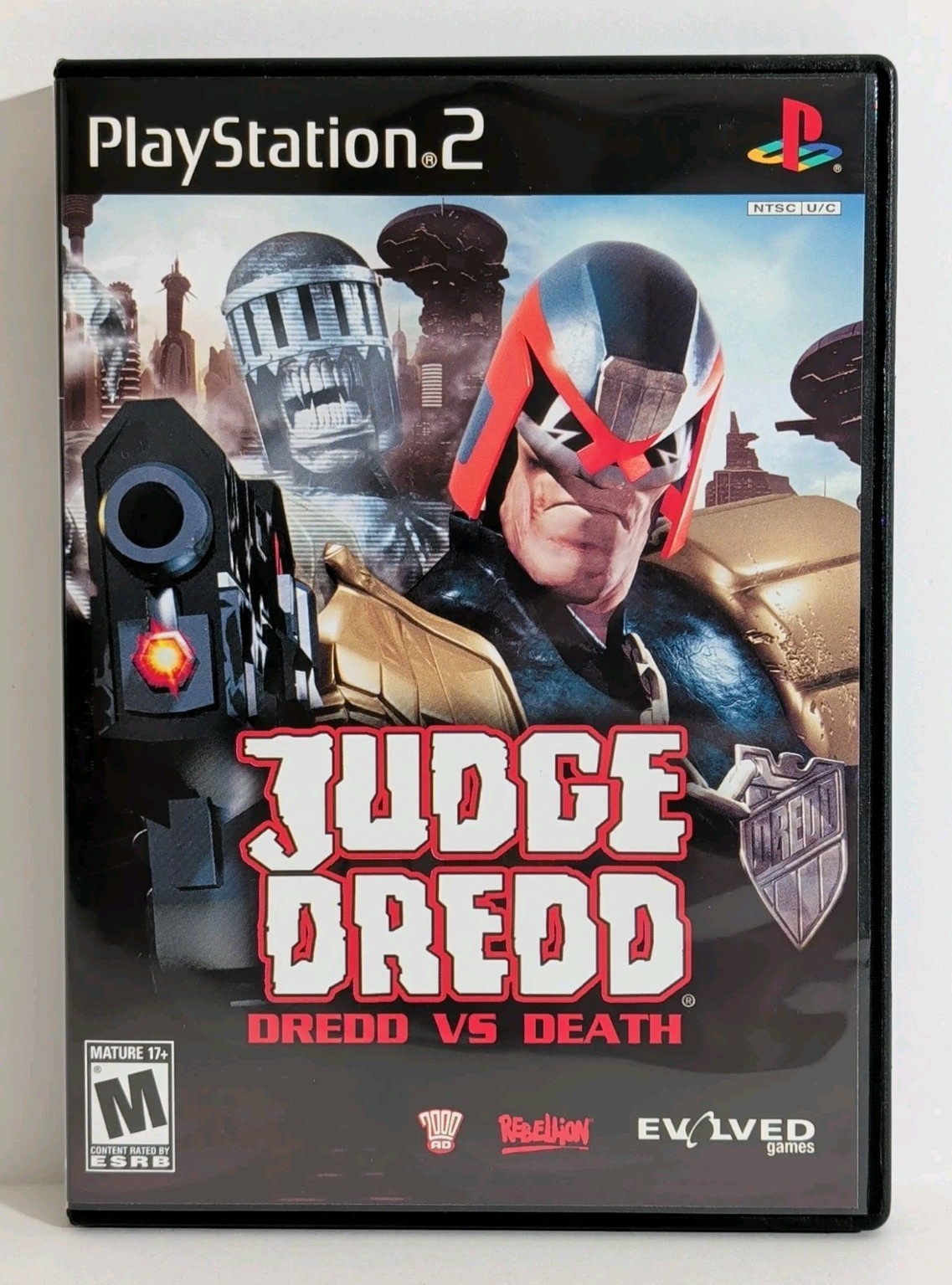 Judge Dredd: Dredd vs Death (PS2, 2005) CIB With Reg Card, Sony PlayStation 2