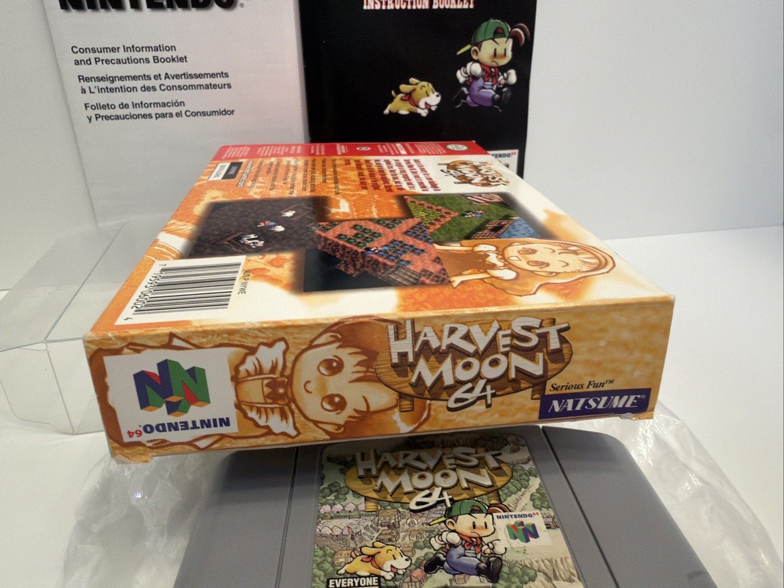 Harvest Moon 64 Nintendo 64 N64 Authentic Complete In Great Box! CIB