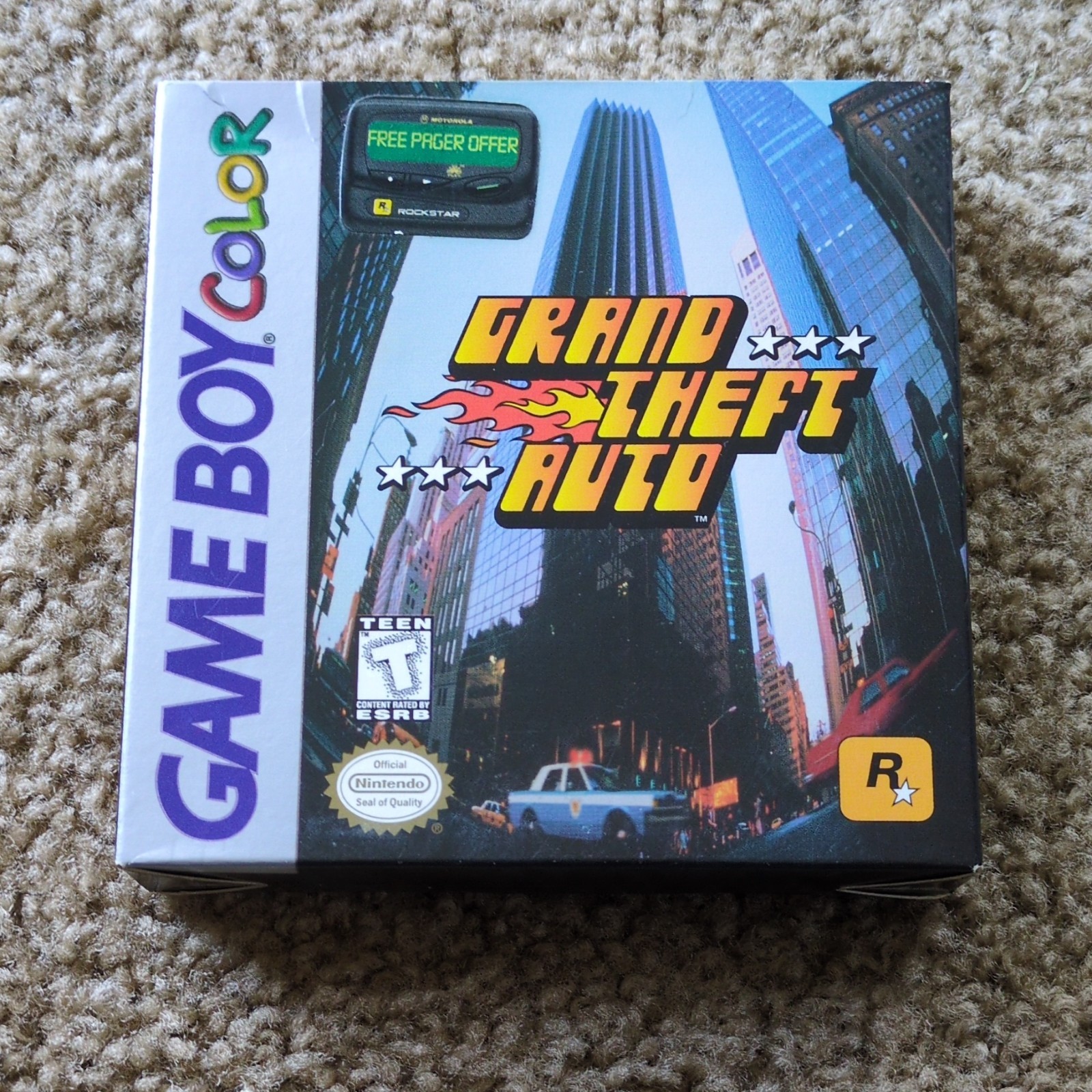 Rockstar Games Grand Theft Auto Game Boy Color Manual Included T NTSC-U/C 1999