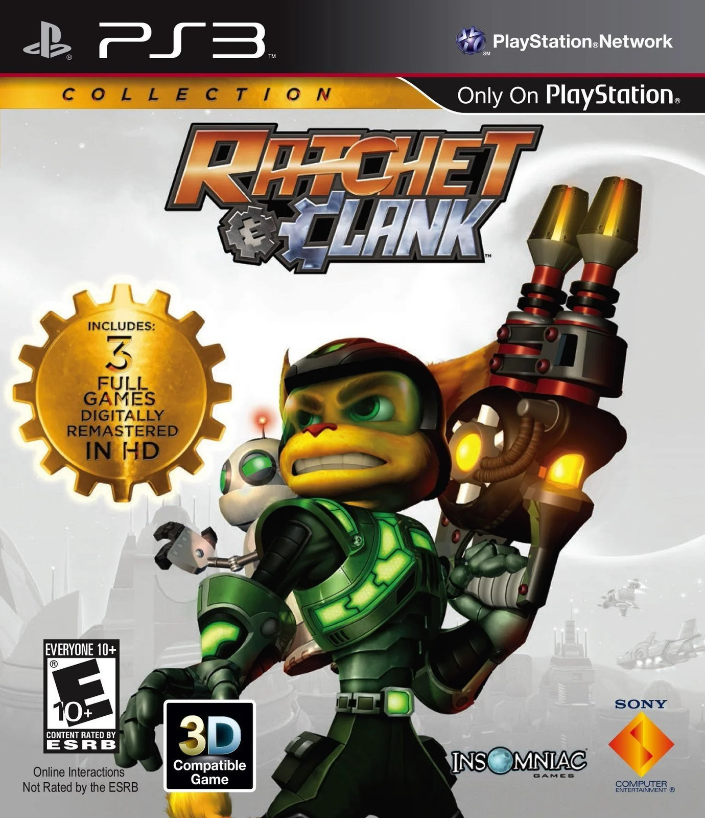 Ratchet & Clank Collection – Playstation 3 [Game, Box, and Art]