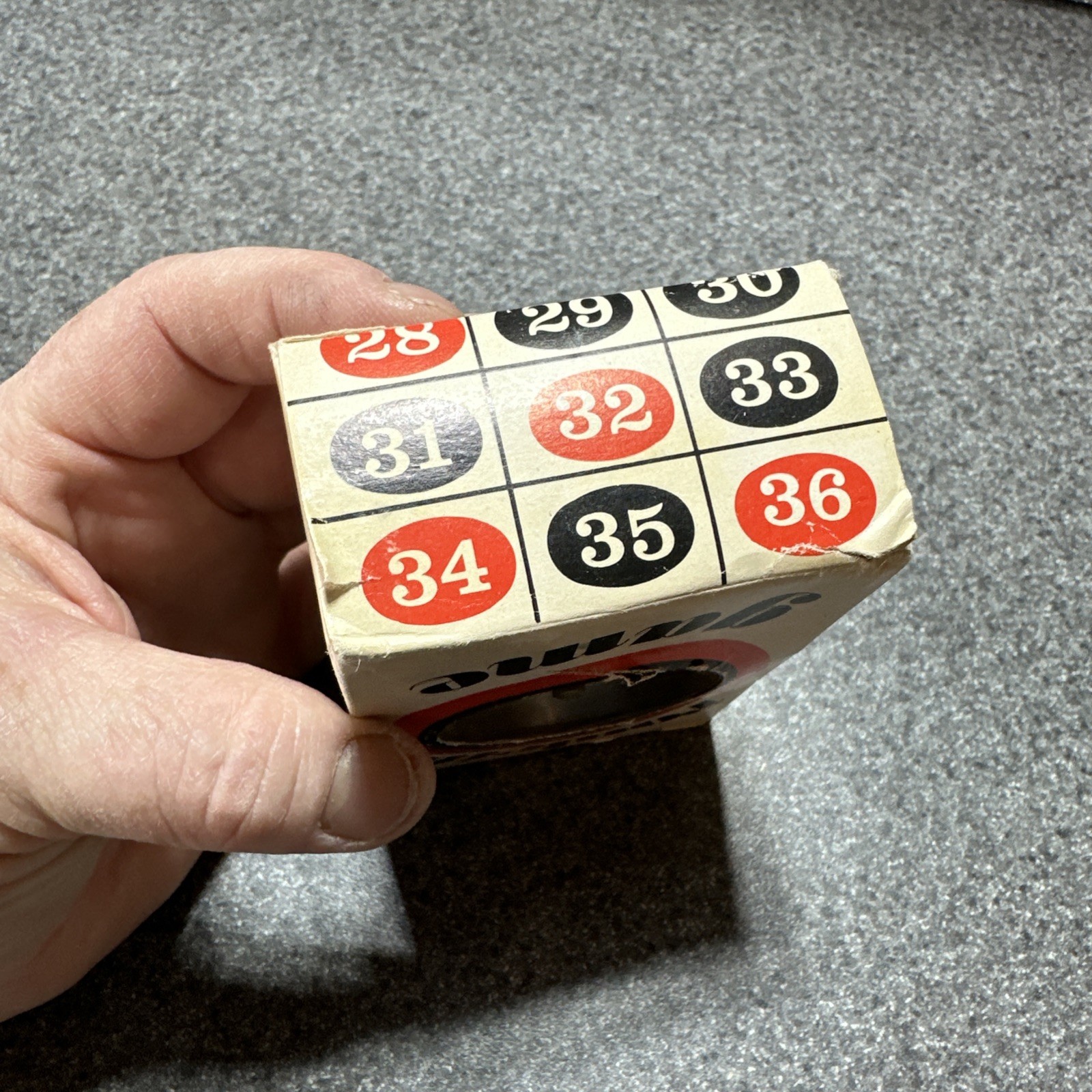 Vintage Mini Roulette Wheel Game With Chips, Instructions And Board Hong Kong