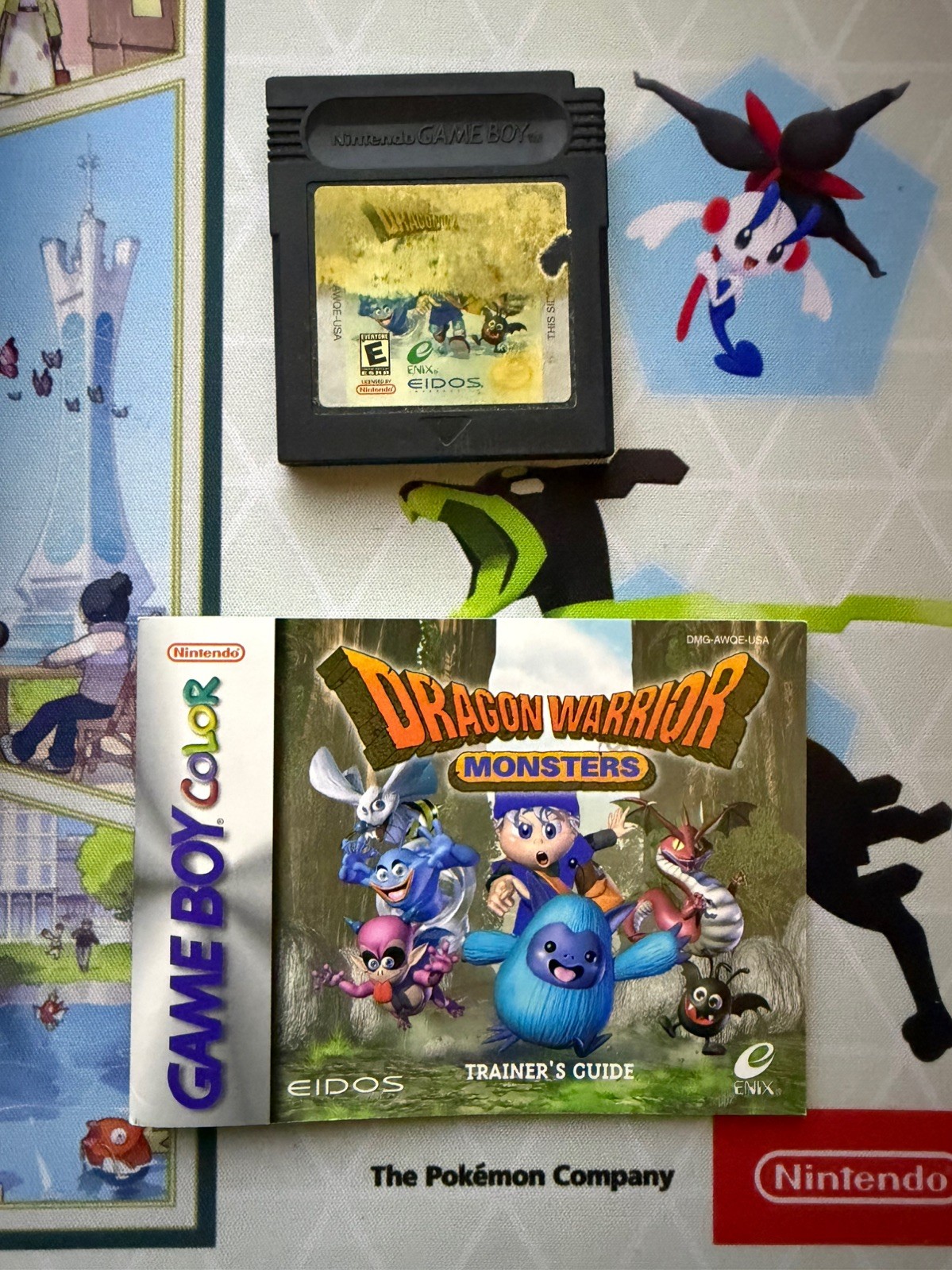 Dragon Warrior Monsters CIB for Nintendo Game Boy Color (New Battery)