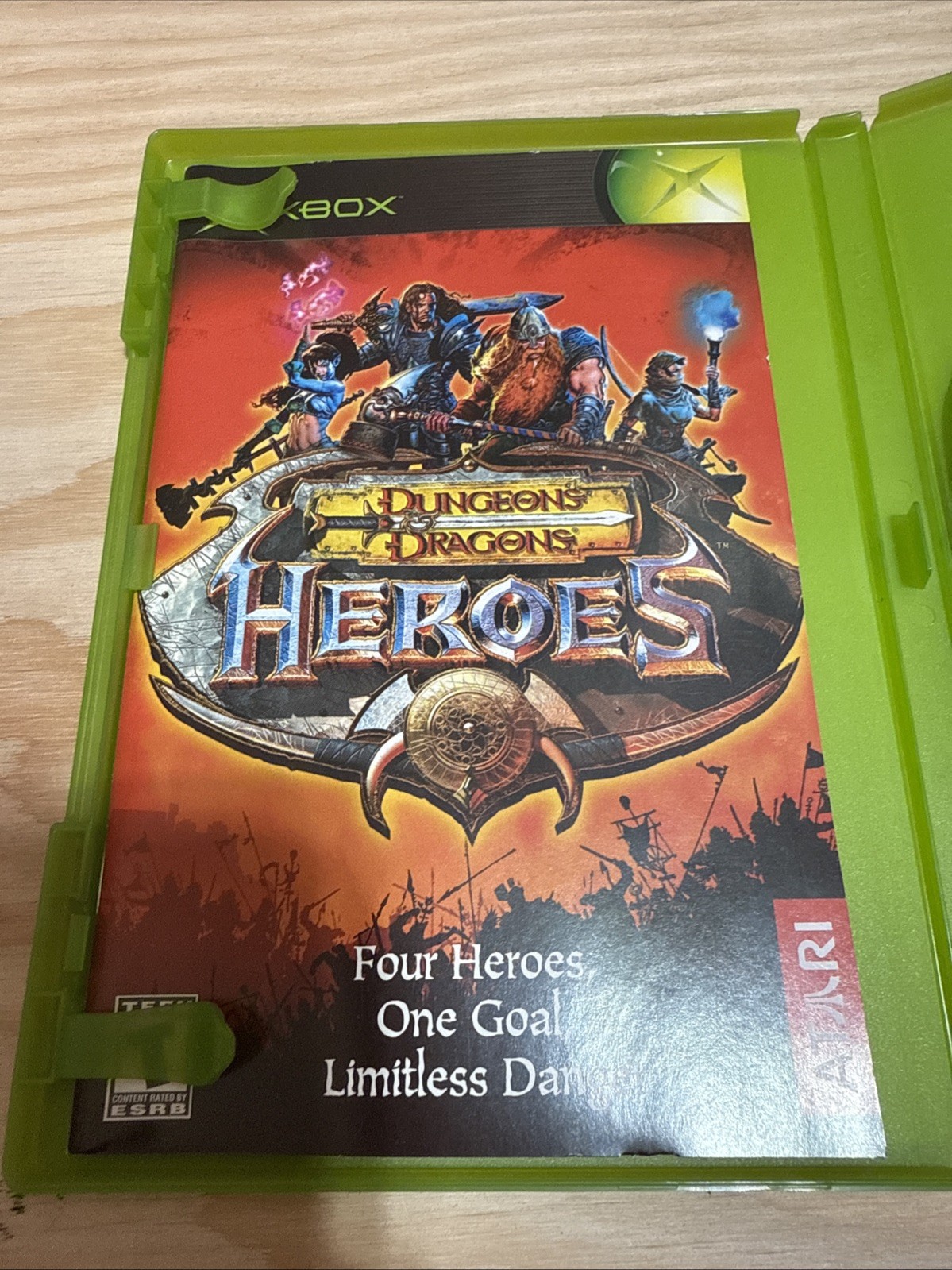 Dungeons & Dragons Heroes (Microsoft Xbox, 2003) CIB Verified Working Fast Ship