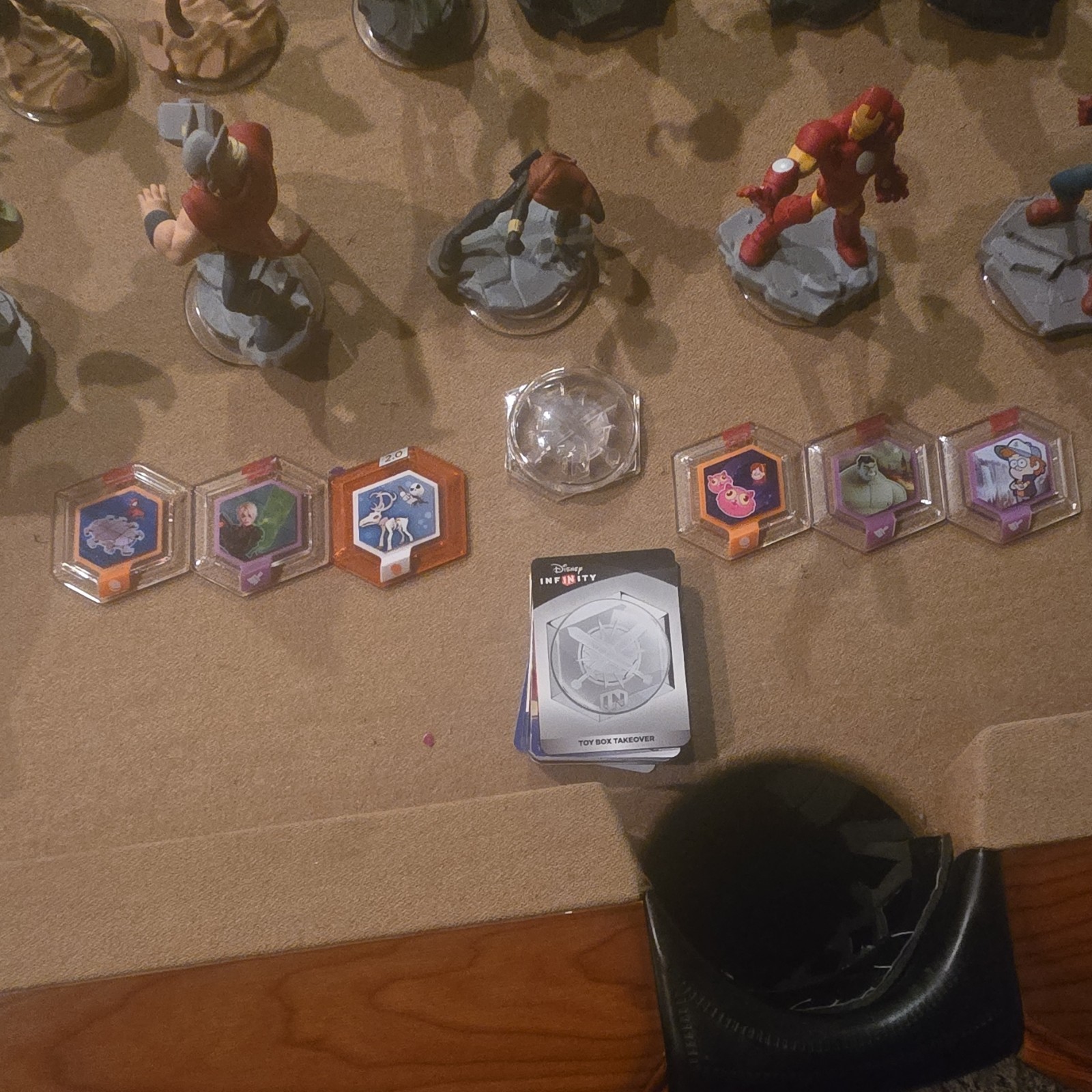 Disney Infinity Marvel Character Figure Pack Iron Man, Captain America, Hulk