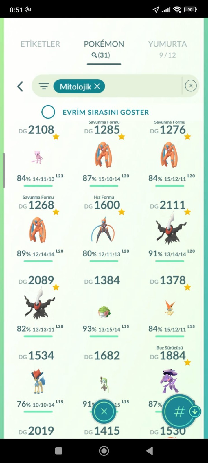 Pokémon Go level 72 lvl – 2018